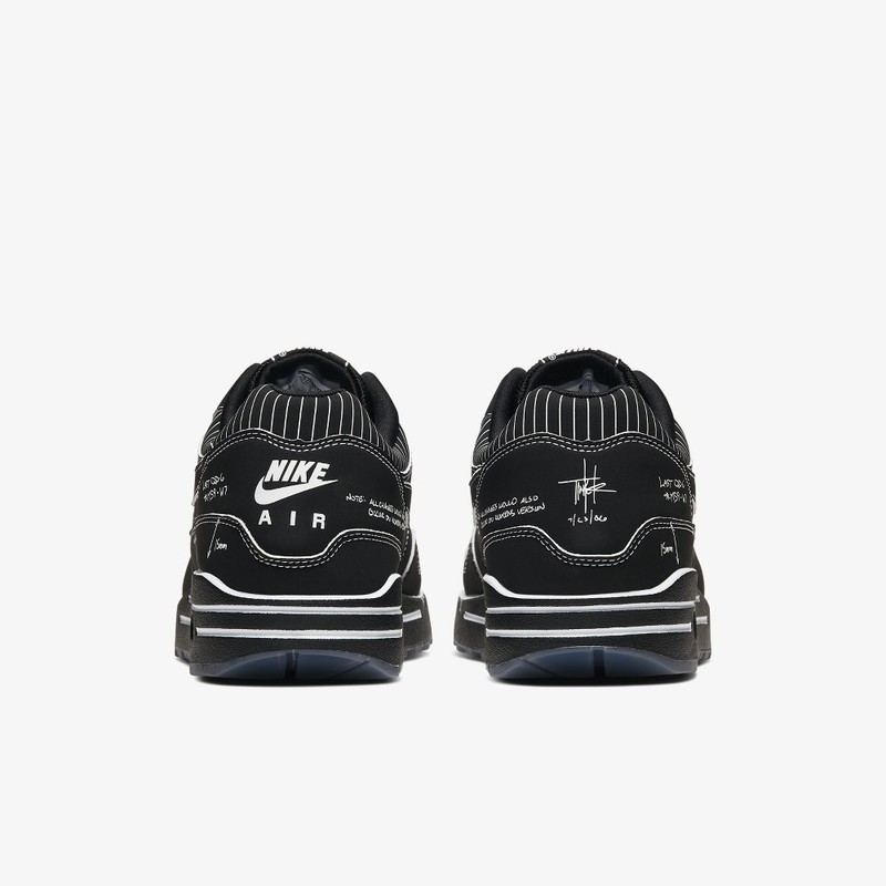 Nike air max 1 schematic black best sale